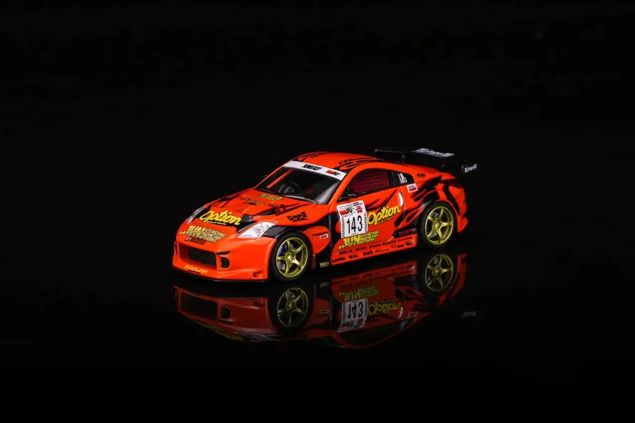MotorHelix x Mr.Hiro x Option 1:64 Nissan Fairlady Z "Option Stream Z" '02 (Z33)