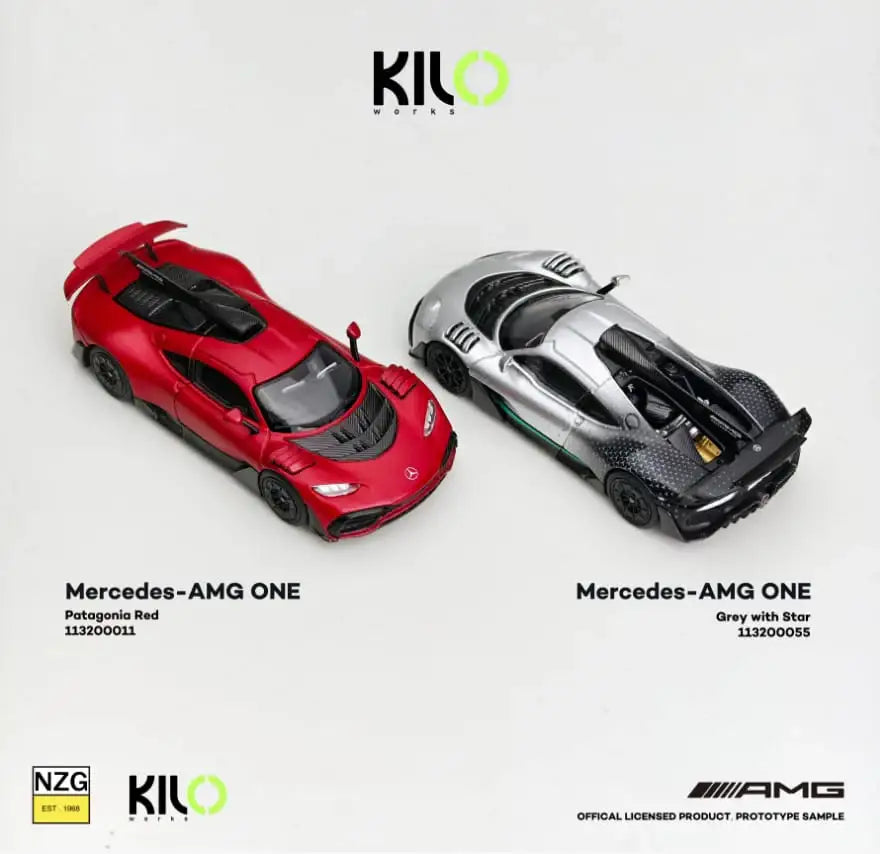 KILO Works x NZG 1:64 Mercedes-AMG ONE-KILO Works-1:64-Mobile Garage HK