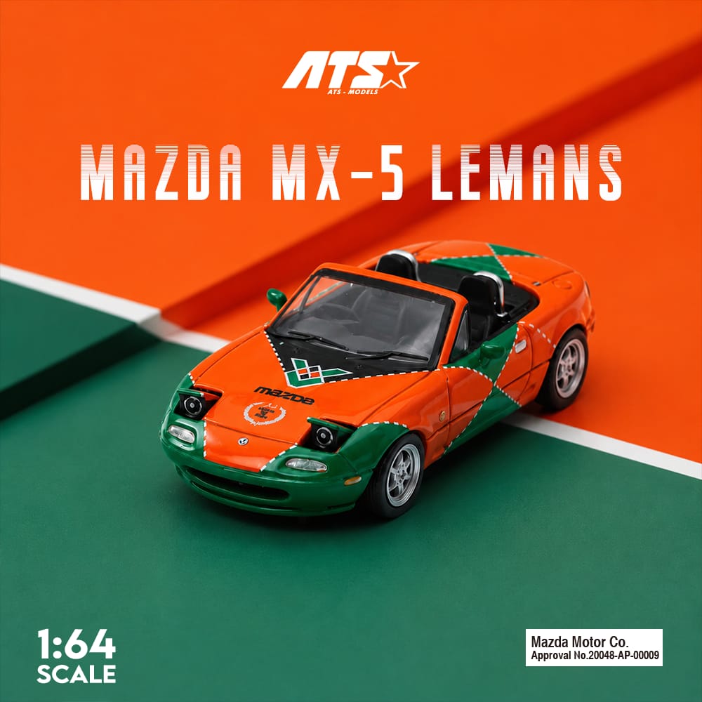 ATS Models 1:64 Mazda MX-5 Eunos Roadster (NA/Miata) LeMans Livery