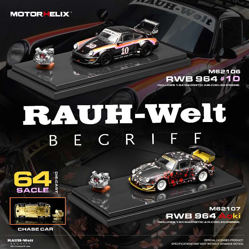 MotorHelix RWB 964 Porsche 911 - #10 / Aoki Sakura