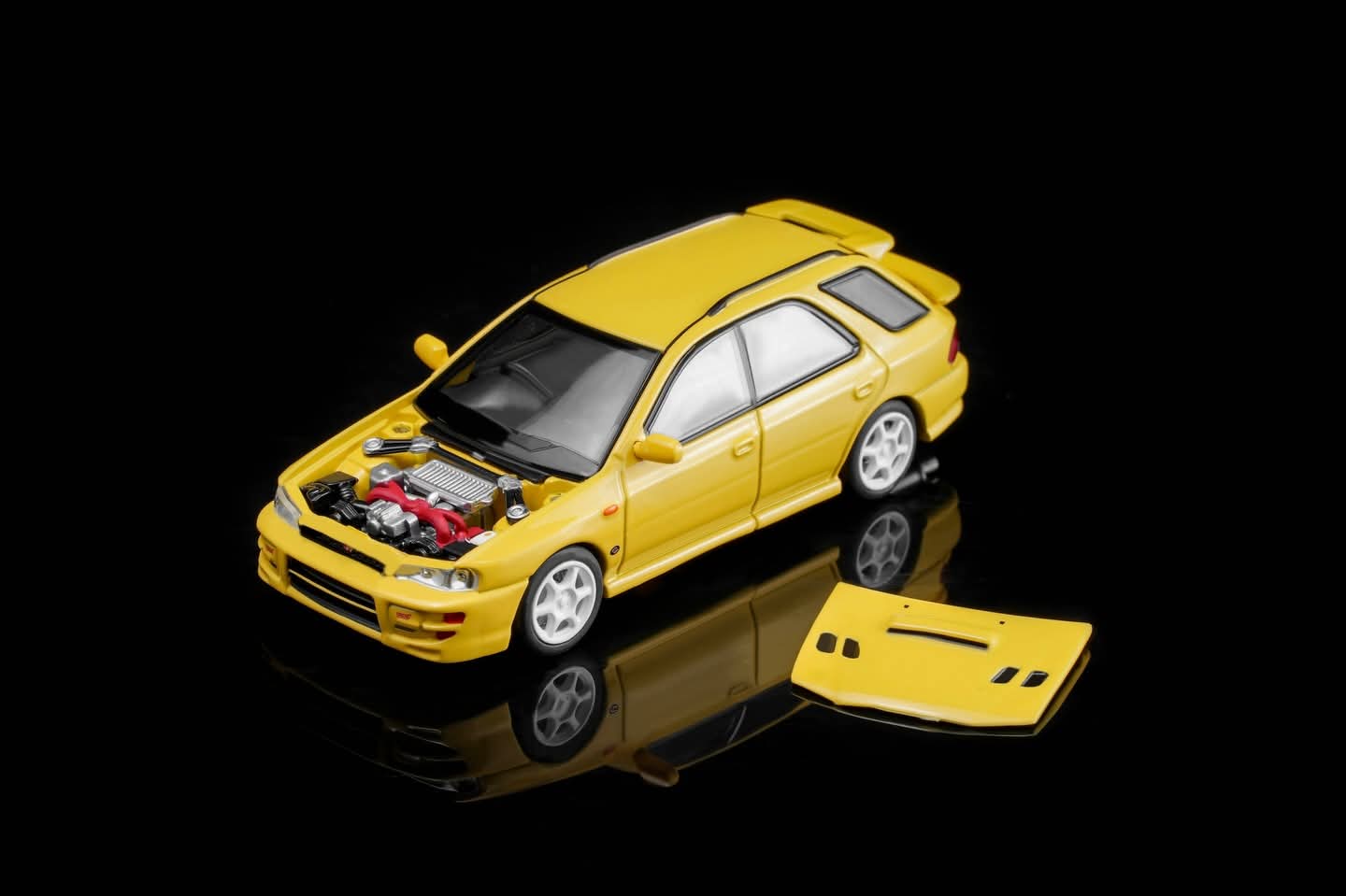 MotorHelix Subaru Impreza Wagon WRX STi Ver. VI-MotorHelix-1:64-Mobile Garage HK