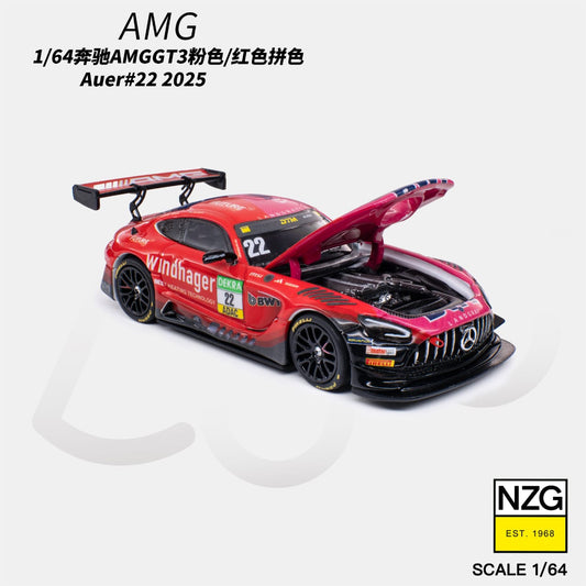 NZG 114600011 Mercedes-AMG GT3 EVO 2025 DTM Landgraf Motorsport #22 Auer BWT Windhager