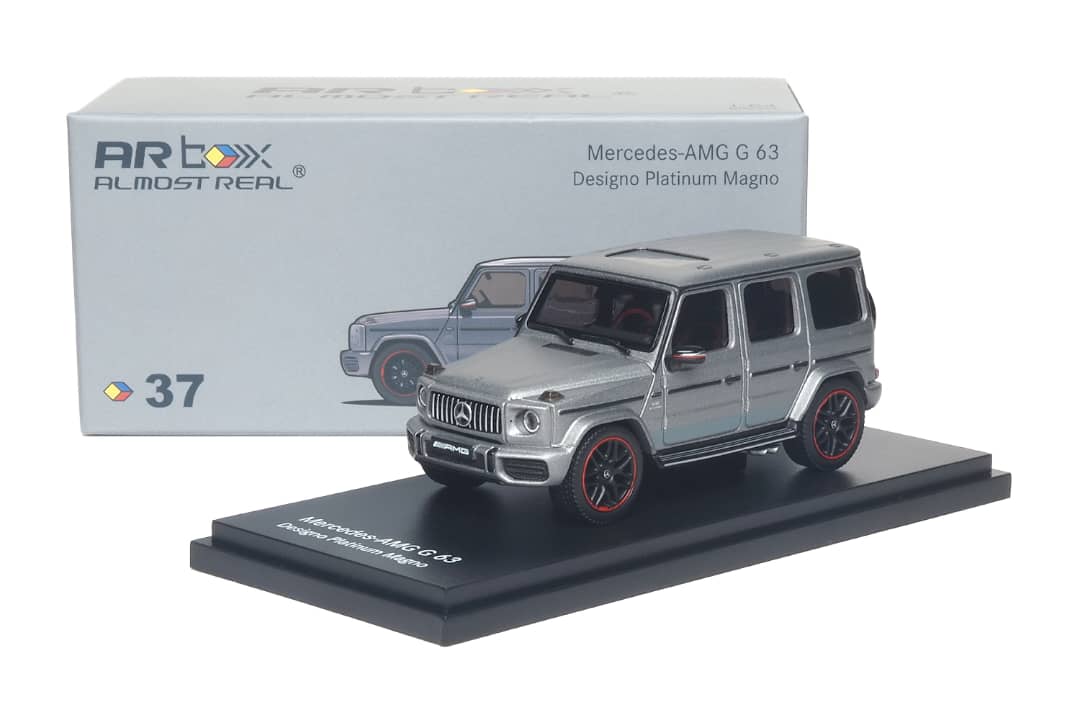 Almost Real 620801001 Mercedes-AMG G63 W463A Designo Platinum Magno