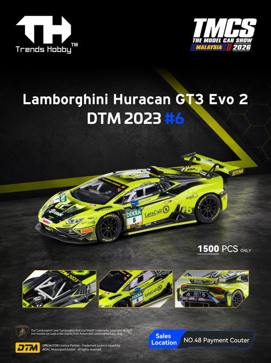 Trends Hobby Lamborghini Huracan GT3 Evo 2 DTM 2023 #6 SSR LetsCall (TMCS 2026 Exclusive)