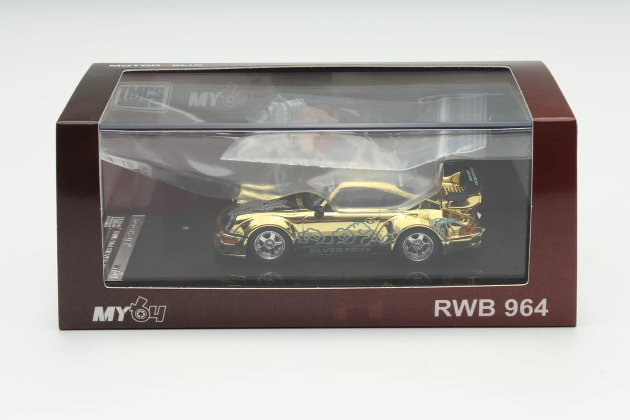 Motor Helix Porsche RWB 964 Silver-Fenix Gold Chrome TMCS 2026