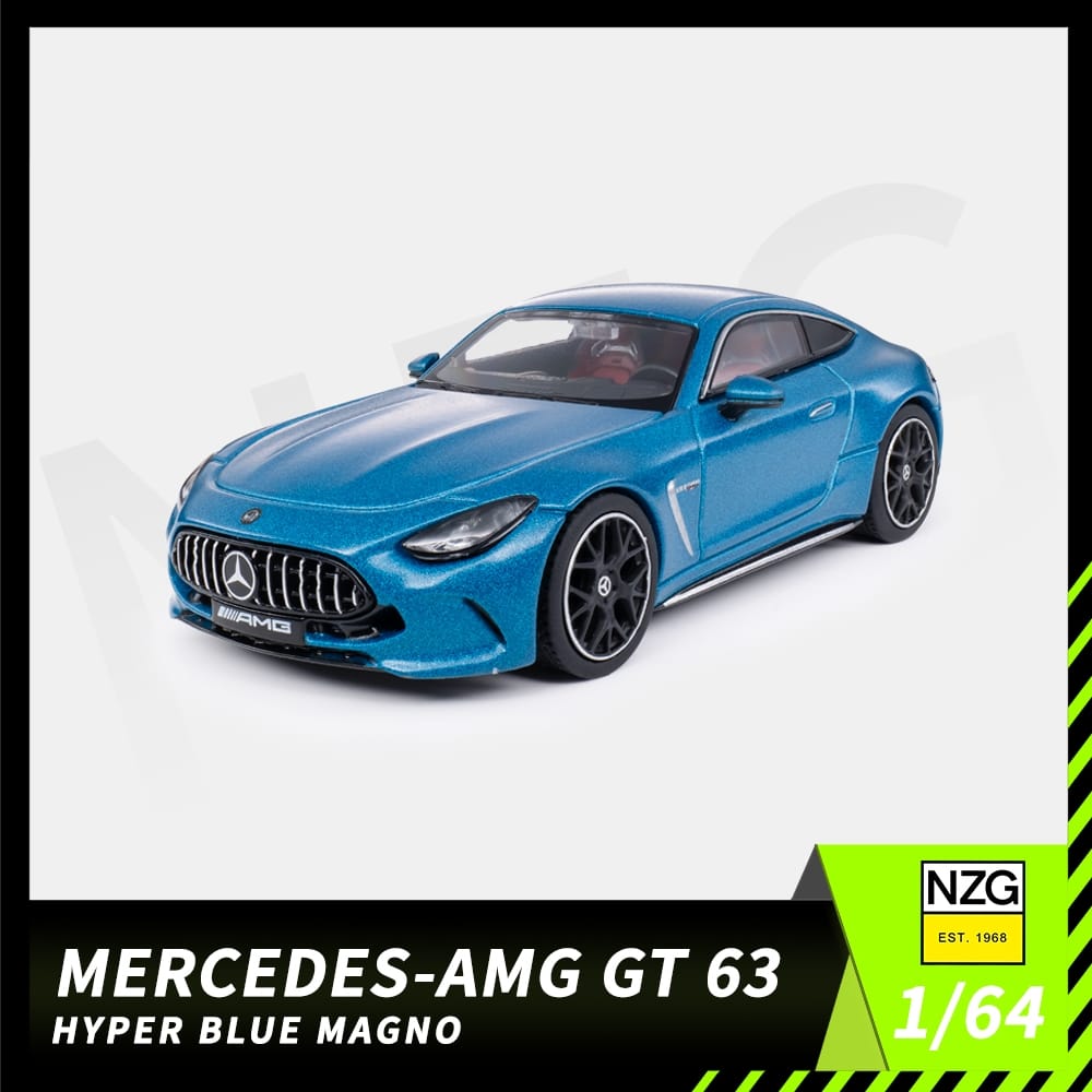 NZG Mercedes-AMG GT 63 Obsidian Black Metallic 1/64