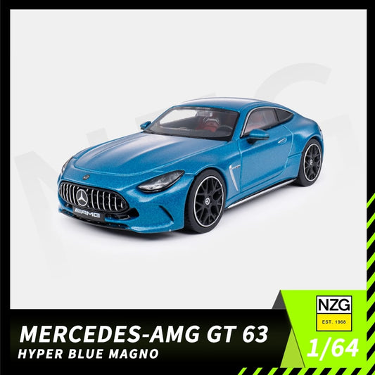 NZG Mercedes-AMG GT 63 Obsidian Black Metallic 1/64