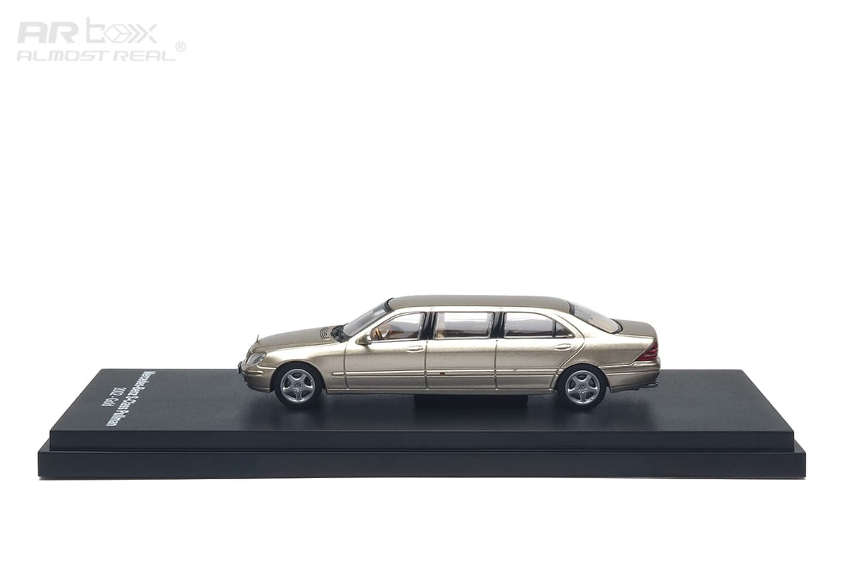 Almost Real Mercedes-Benz S-Class Pullman 2002 Gold - angle