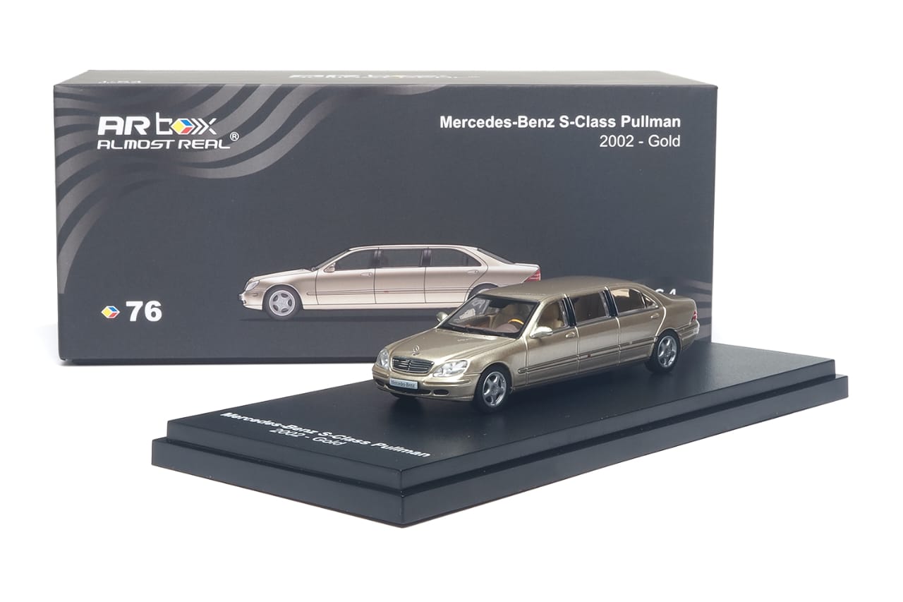 Almost Real Mercedes-Benz S-Class Pullman 2002 Gold - box