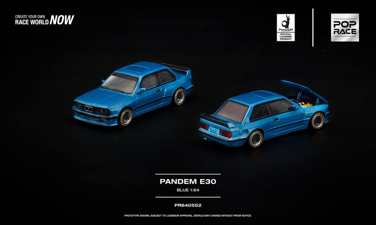 Pop Race Pandem E30 Blue PR640552