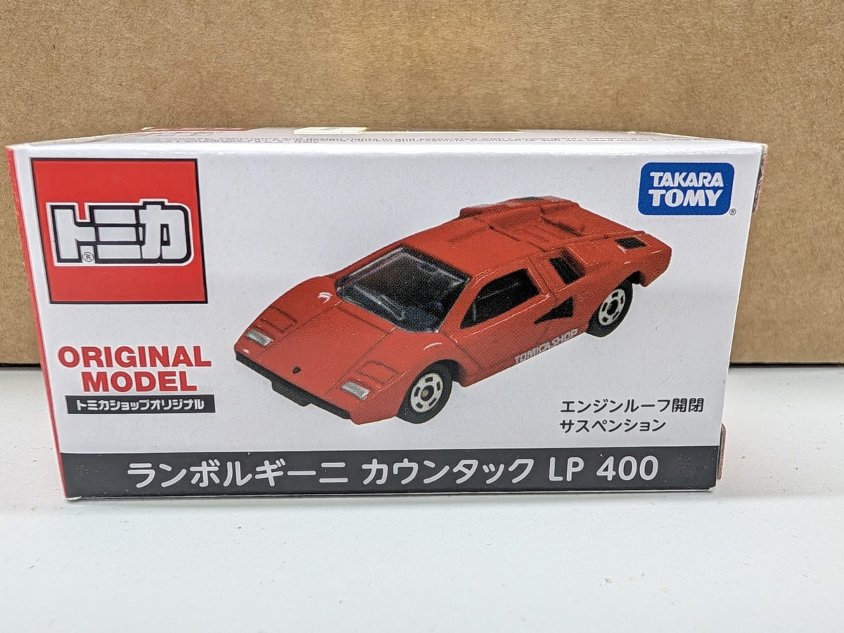 Tomica Shop Original Lamborghini Countach LP400 red box