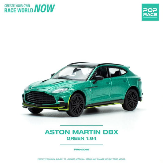 Pop Race 1:64 Scale Aston Martin DBX Green