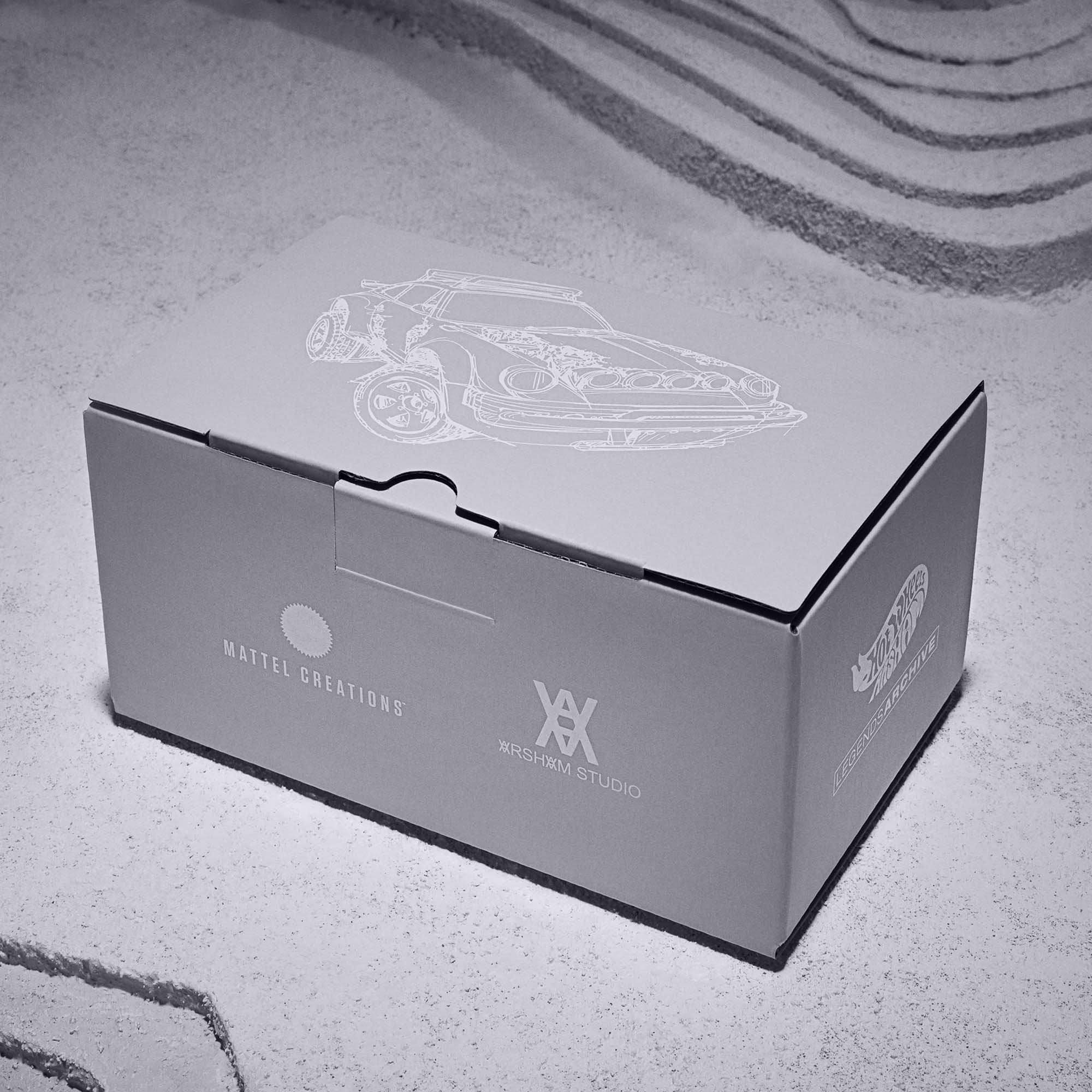 Daniel Arsham Hot Wheels SAFARI サインノベルティ Hot Wheels x Daniel Arsham Porsche Safari – Mobile Garage HK