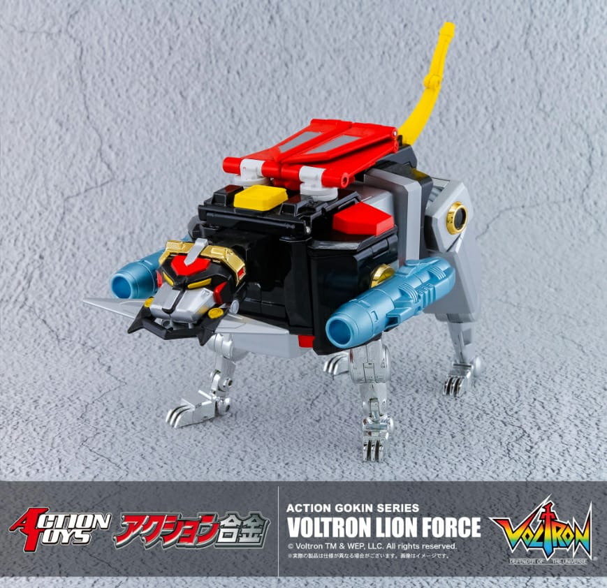 Action合金 Voltron Lion Force 百獸王