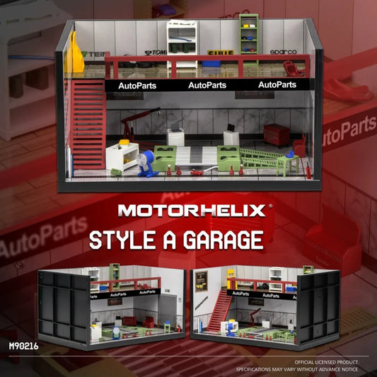 Motor Helix 1:64  Garage Style A