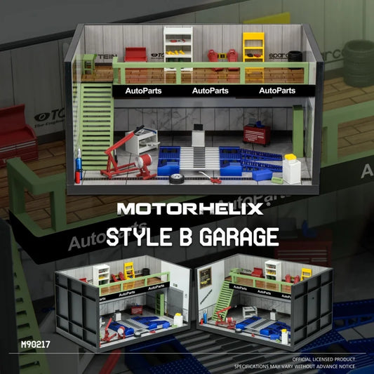 Motor Helix 1:64  Garage Style B M90217