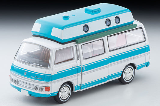 Tomica Limited Vintage Neo LV-N312a Nissan Caravan camper (white/light blue) 73 year model