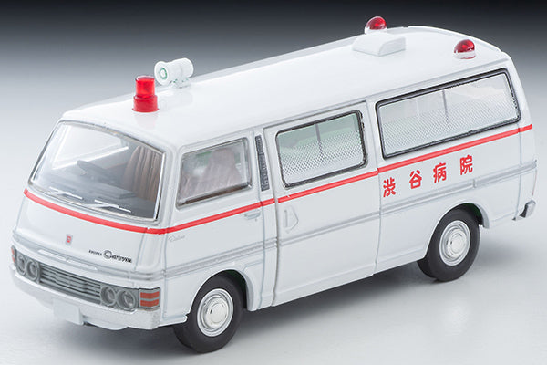 Tomica Limited Vintage Neo LV-N Big City 01 Nissan Caravan Ambulance (Shibuya Hospital) Big City PARTIII Episode 7 "Escape Runway"