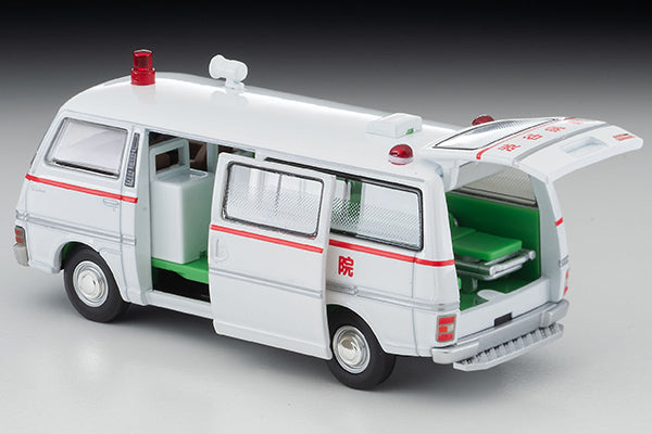 Tomica Limited Vintage Neo LV-N Big City 01 Nissan Caravan Ambulance (Shibuya Hospital) Big City PARTIII Episode 7 "Escape Runway"