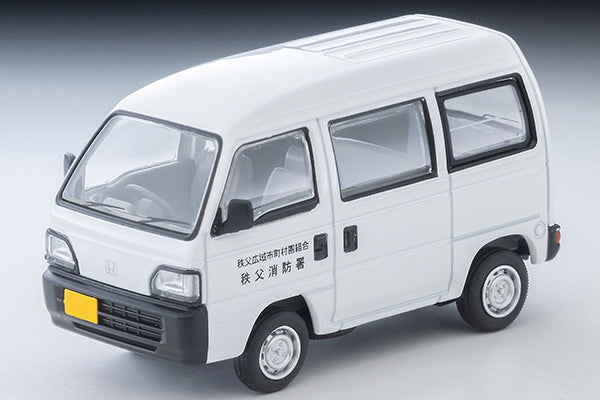 Tomica Limited Vintage Neo LV-N388a Honda Acty Van Chichibu Fire Dept (White)