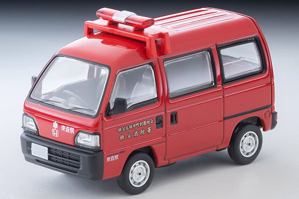 Tomica Limited Vintage Neo LV-N387a Honda Acty Van Inspection Car (Chichibu Fire Dept)