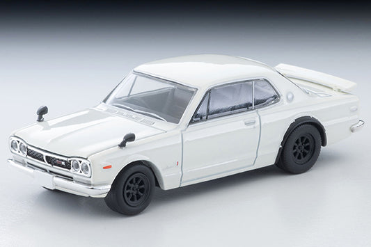 Tomica Limited Vintage Neo LV-N380a 1972 Nissan Skyline HT 2000 GT-R RS Watanabe (White)