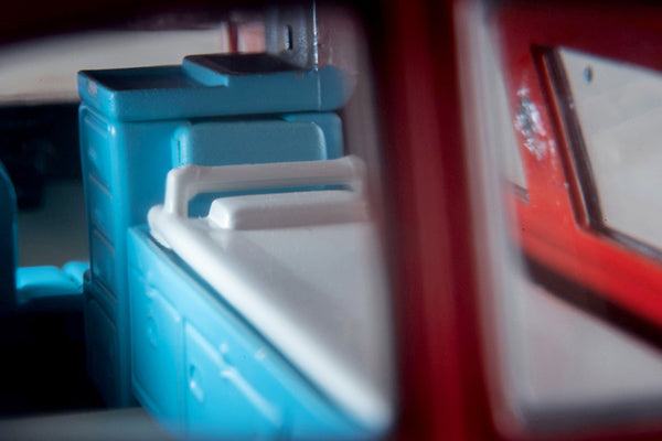 Tomica Limited Vintage Neo LV Toyota Ambulance FS55V (Fire and Disaster Management Agency)