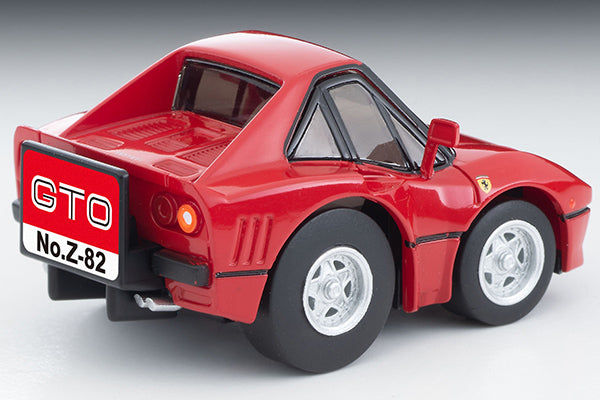 Tomytec Choro Q zero Z-82a Ferrari GTO (red)