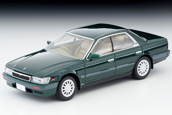 Tomica Limited Vintage Neo LV-N238c Nissan Laurel Twin Cam 24V Medalist (green) 1989 model