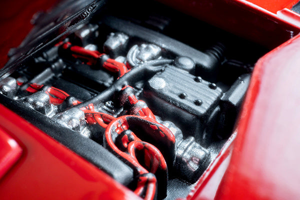 Lamborghini Countach LP500S miniature engine detail