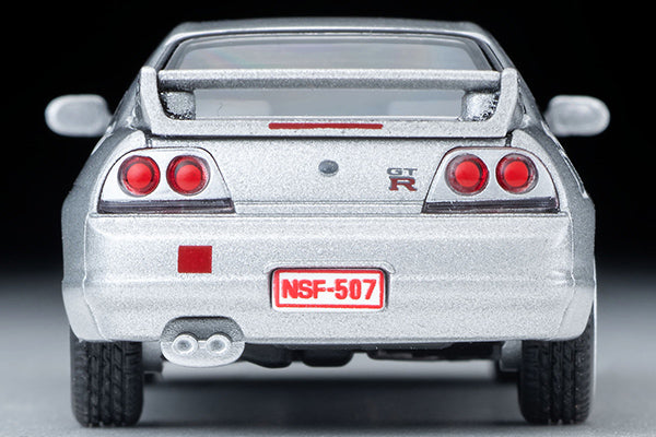 Tomica Limited Vintage Neo LV-N308b Nissan Skyline GT-R Nurburgring time attack car (silver)