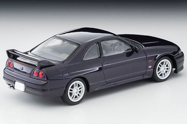 Tomica Limited Vintage Neo LV-N308a Nissan Skyline GT-R V-spec (purple) 1995 model