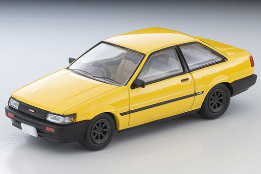Tomica LV-N284f Toyota Corolla Levin 2 Door Watanabe Rims (Yellow)
