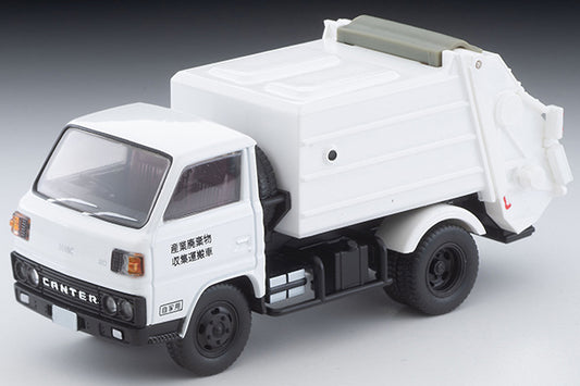 Tomica Limited Vintage Neo LV-N343b Mitsubishi Fuso Canter Cleaning Truck (White) with Figure