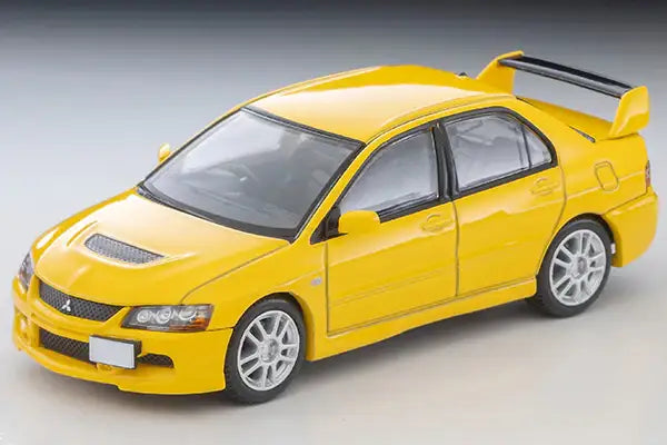 Tomica Limited Vintage Neo LV-N376a 2005 Mitsubishi Lancer Evolution IX GSR (Yellow)