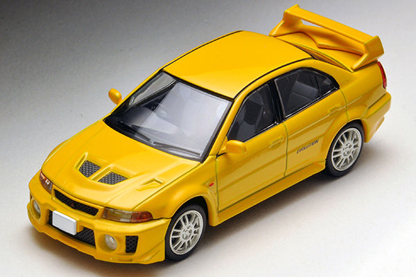 Tomica Limited Vintage Neo LV-N187a Mitsubishi Lancer Evolution V (Yellow)