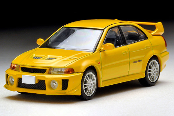 Tomica Limited Vintage Neo LV-N187a Mitsubishi Lancer Evolution V (Yellow)