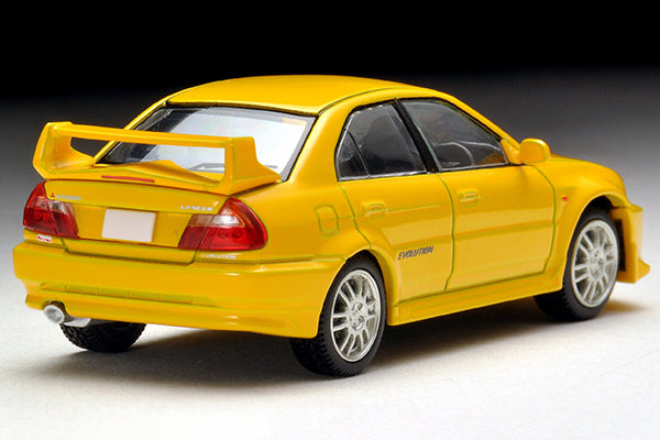 Tomica Limited Vintage Neo LV-N187a Mitsubishi Lancer Evolution V (Yellow)