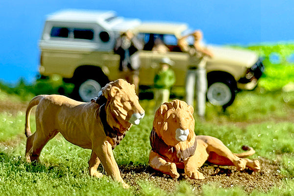 Kaiyodo x Tomica Limited Vintage DioColle 64 #CarSnap 32a Safari 4 (Nissan Truck 4x4 King Cab Included)