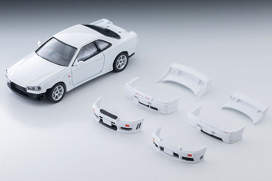 Tomica LV-N365b 1998 Nissan Skyline 25GT TURBO w/Optional (White)