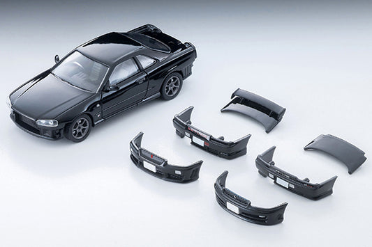 Tomica LV-N353c 2000 Nissan Skyline 25GT TURBO w/Optional (Black)