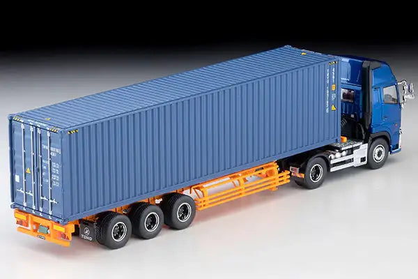 [Shipping Included] Tomica Limited Vintage Neo LV-N292e Hino Profia 40ft Sea Container Trailer (Blue)