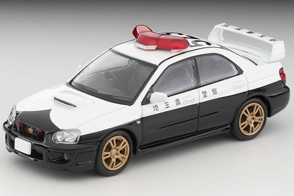 Tomica Limited Vintage Neo LV-N372a Subaru Impreza WRX STi Police Car (Saitama Police)