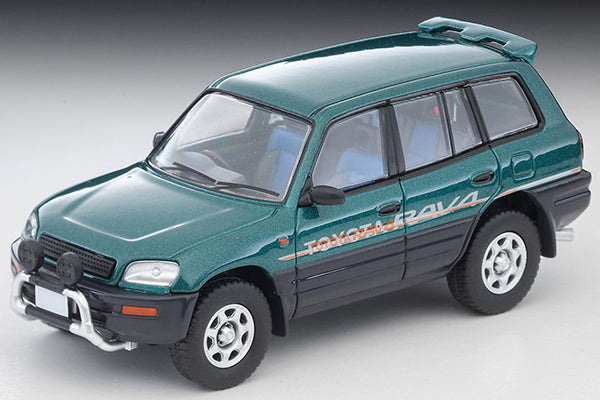 Tomica Limited Vintage Neo LV-N354d 1995 Toyota RAV4 J V (Green/Gray)