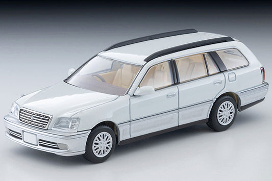 Tomica Limited Vintage Neo LV-N378a Toyota Crown Estate Royal Saloon (White/Silver)