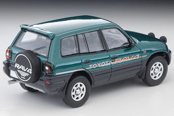 Tomica Limited Vintage Neo LV-N354d 1995 Toyota RAV4 J V (Green/Gray)