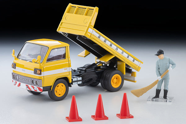 Tomica Limited Vintage Neo LV-N369a Mitsubishi Fuso Canter Municipal Tipper w/ Figure