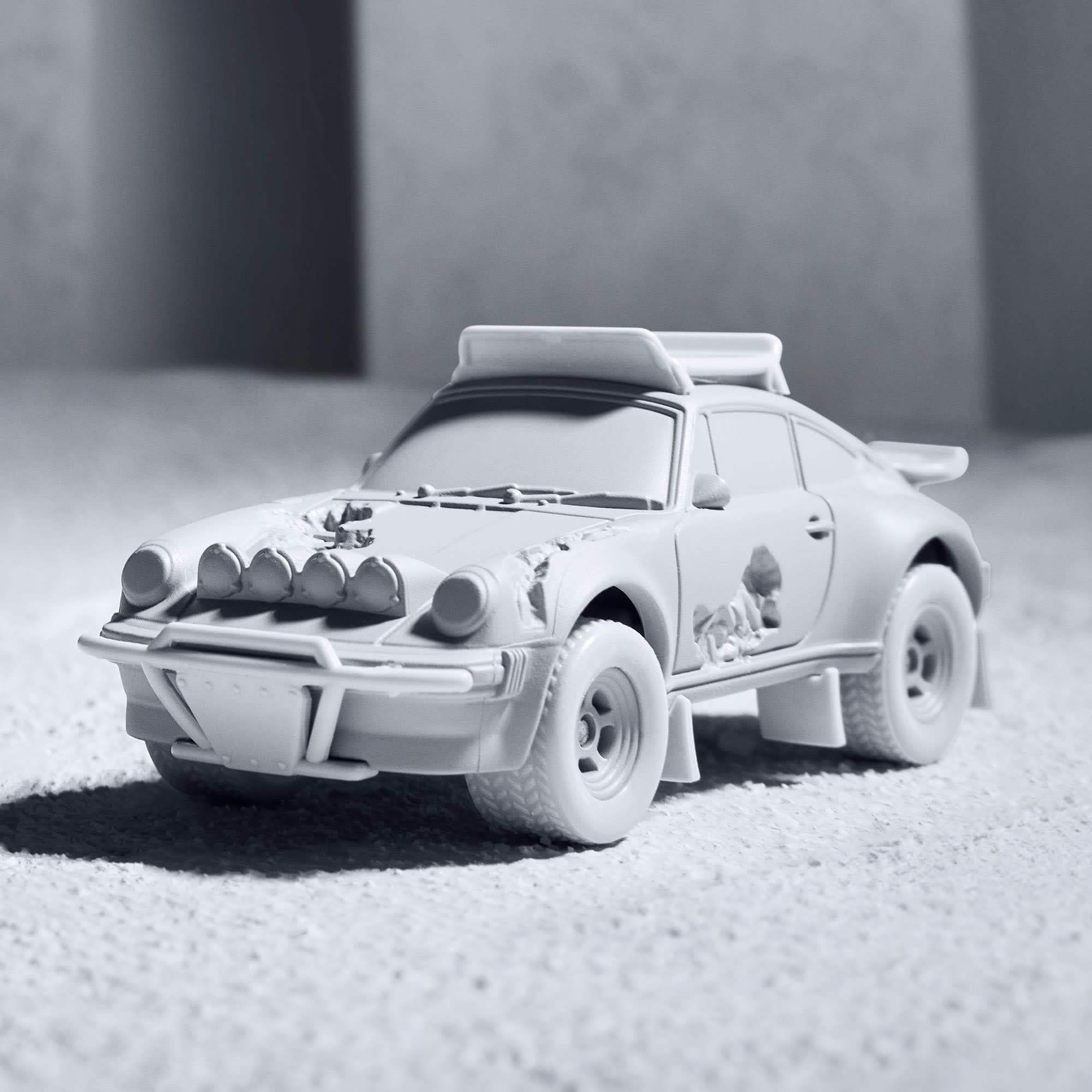 Daniel Arsham Hot Wheels SAFARI サインノベルティ Hot Wheels x Daniel Arsham Porsche Safari – Mobile Garage HK