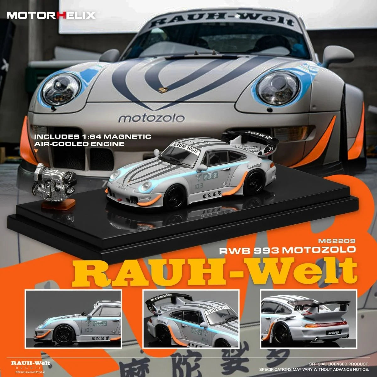Motor Helix RWB 993 Motozolo