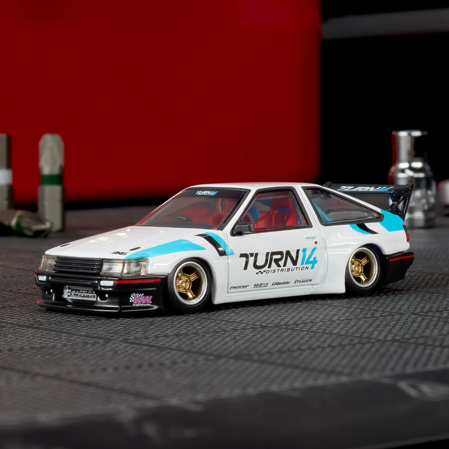 Hot Wheels HWC Elite 64 Toyota Corolla Levin (AE86) Custom